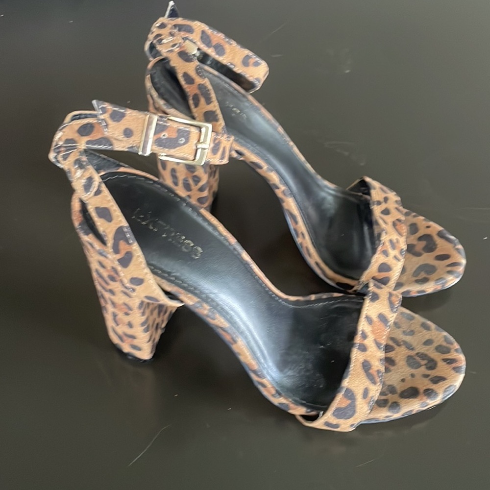 Express Cheetah Print Heels